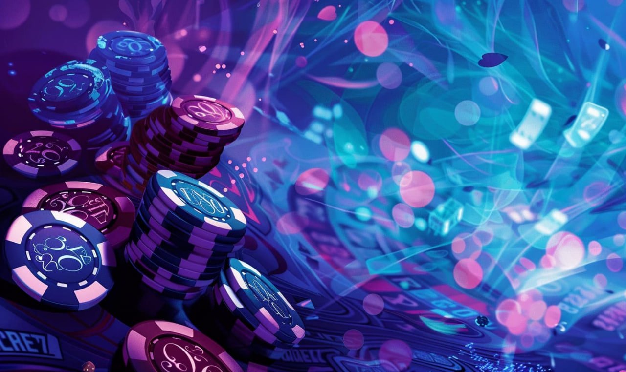 Dealer live casino berinteraksi dengan pemain di meja permainan